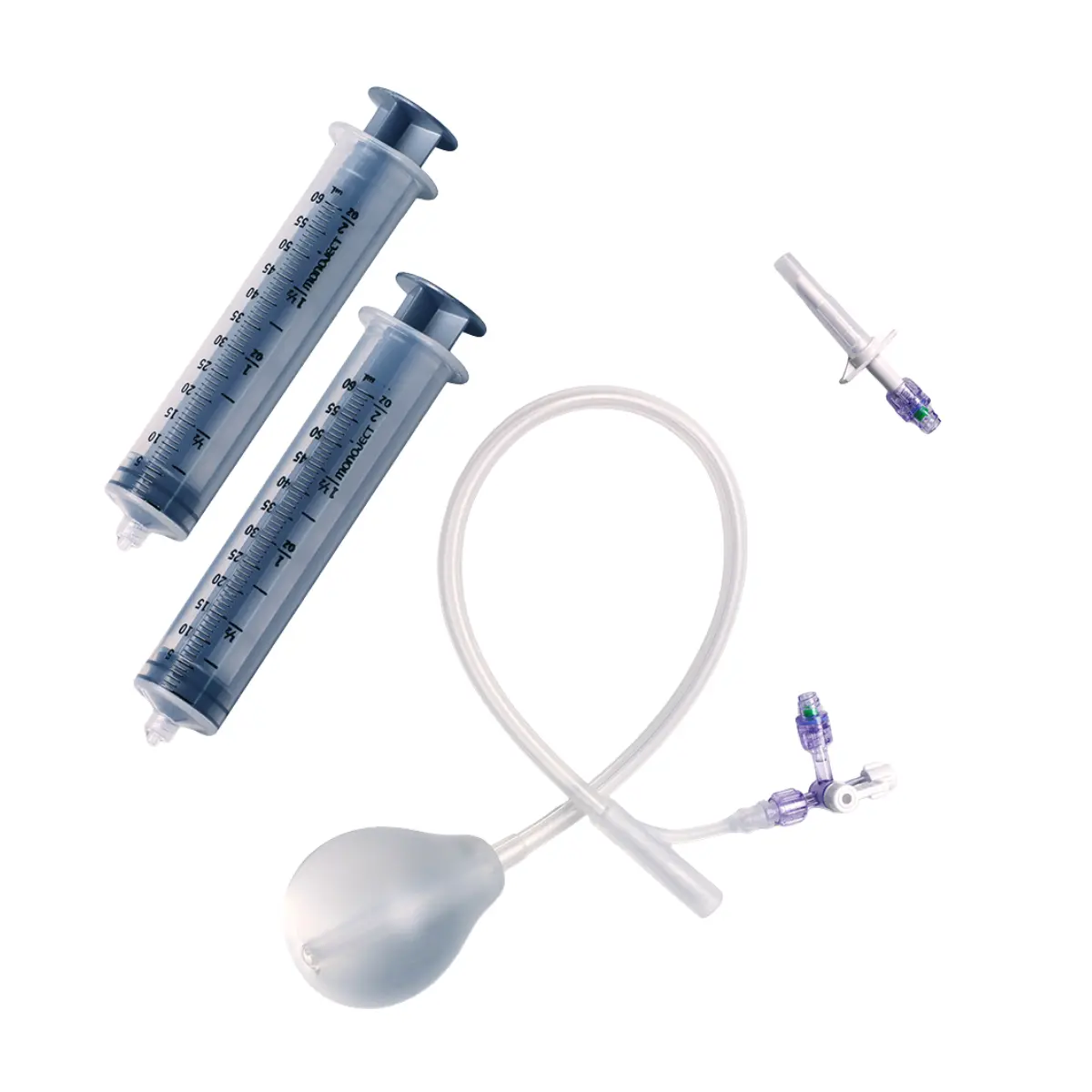 Catéter de taponamiento con balón BT-CATH con sistema de inflado easyfill marca Utah Medical